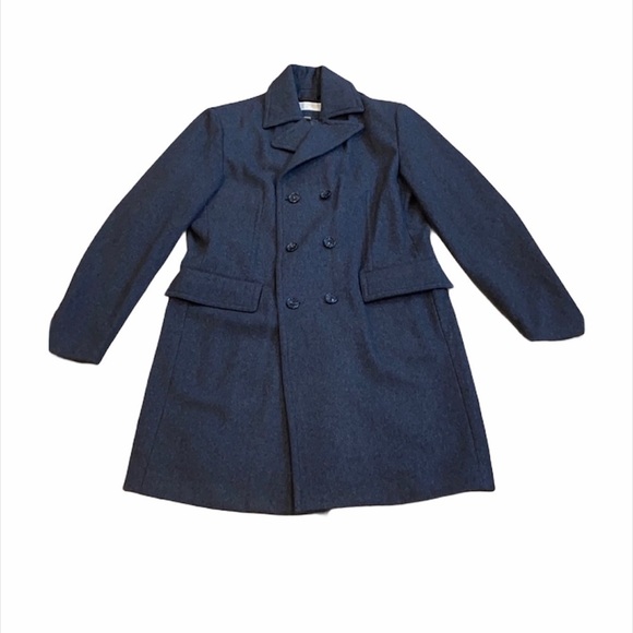 NWT Michael Michael Kors men’s long peacoat 42L size - Picture 1 of 12